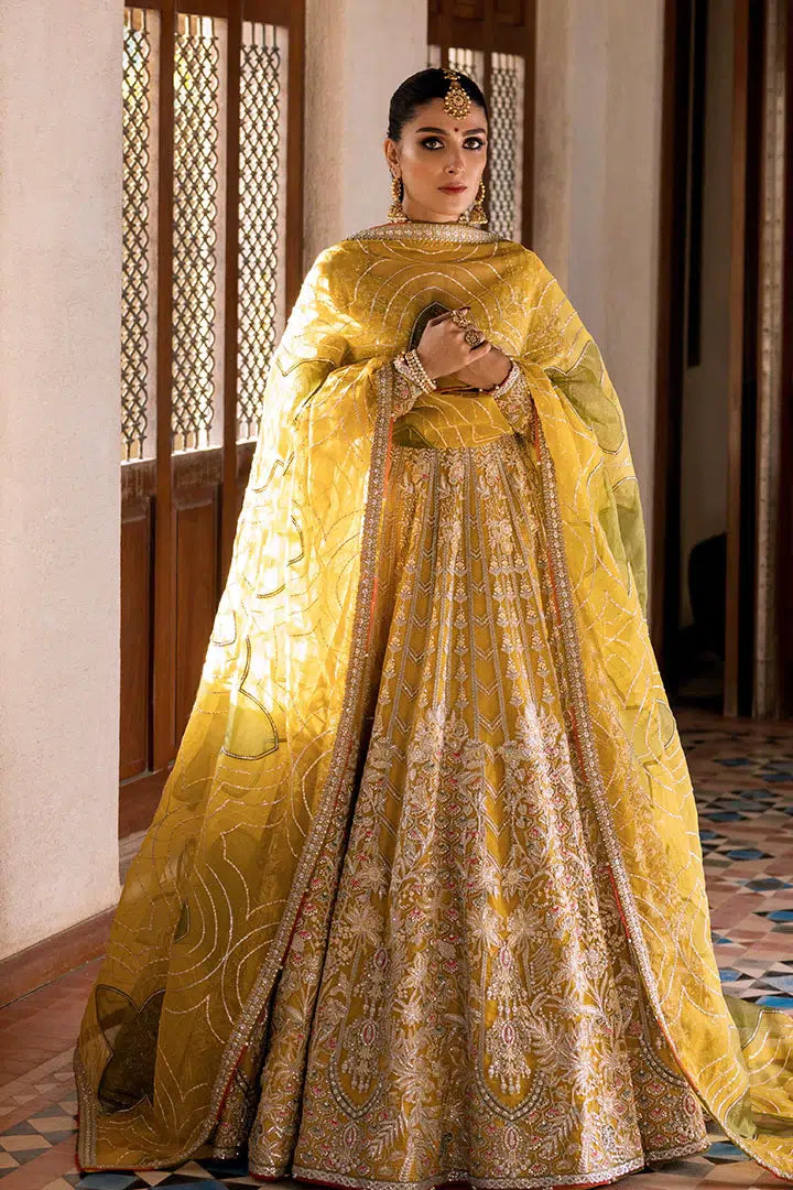 Erum Khan | Jahan Wedding 23 | Suraj Mukhi - by - Libasekhas UK - Registered Vendor of : Erum Khan - 100% Original Designer Dresss