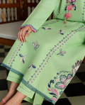 Republic Womenswear | Neonma Essential Pret 26 |Pistachio Poise - by Libasekhas UK - Registered Vendor of : Republic Womenswear - 100% Original Designer Dress