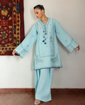 Republic Womenswear | Neonma Essential Pret 26 |Skyloom - by Libasekhas UK - Registered Vendor of : Republic Womenswear - 100% Original Designer Dress