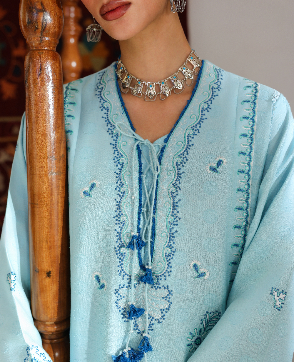 Republic Womenswear | Neonma Essential Pret 26 |Skyloom - by Libasekhas UK - Registered Vendor of : Republic Womenswear - 100% Original Designer Dress