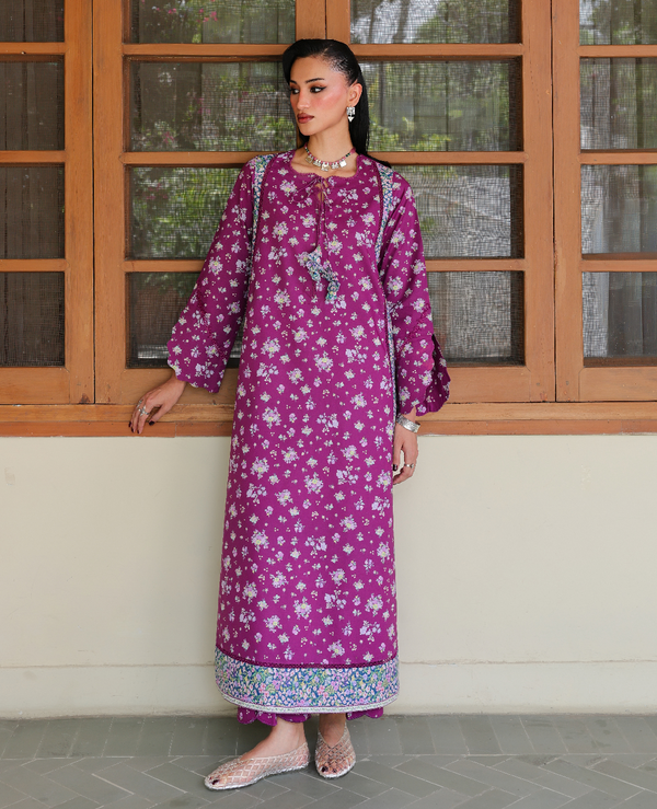 Republic Womenswear | Neonma Essential Pret 26 | Petal drift - by Libasekhas UK - Registered Vendor of : Republic Womenswear - 100% Original Designer Dress