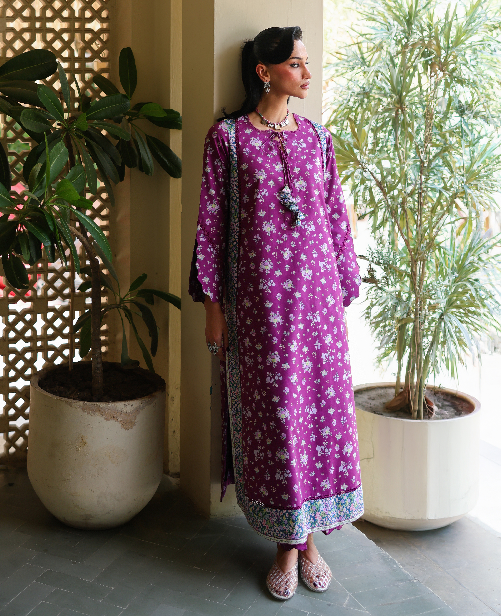 Republic Womenswear | Neonma Essential Pret 26 | Petal drift - by Libasekhas UK - Registered Vendor of : Republic Womenswear - 100% Original Designer Dress