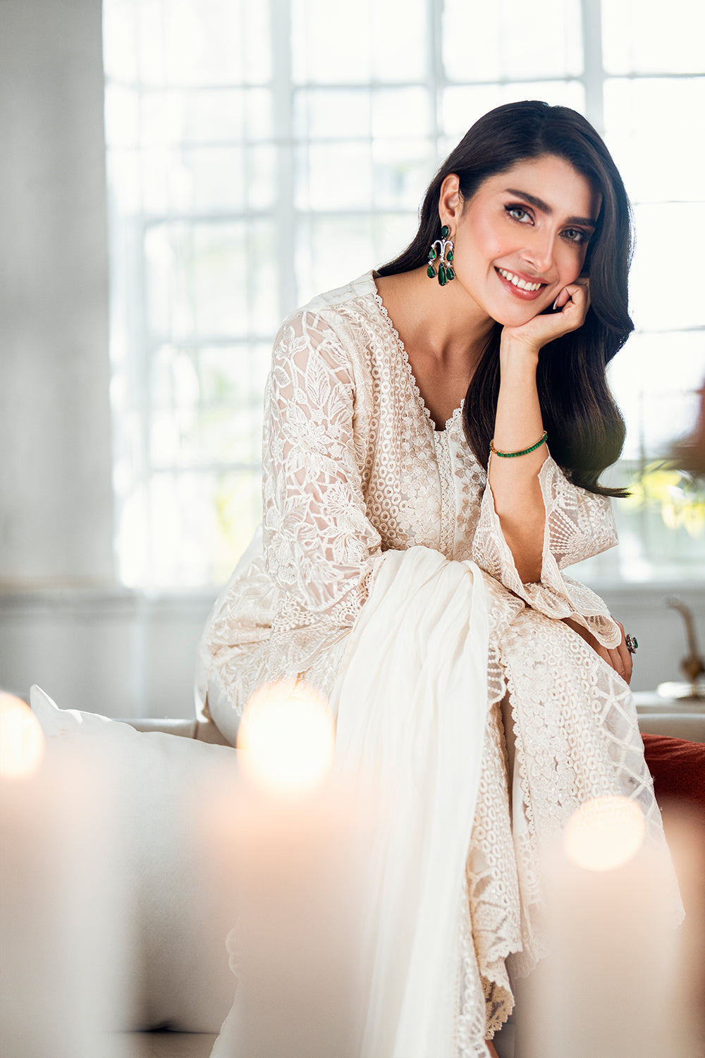 Azure | Luxe Formals | Ethereal Pearl - by Libasekhas UK - Registered Vendor of : Azure - 100% Original Designer Dress