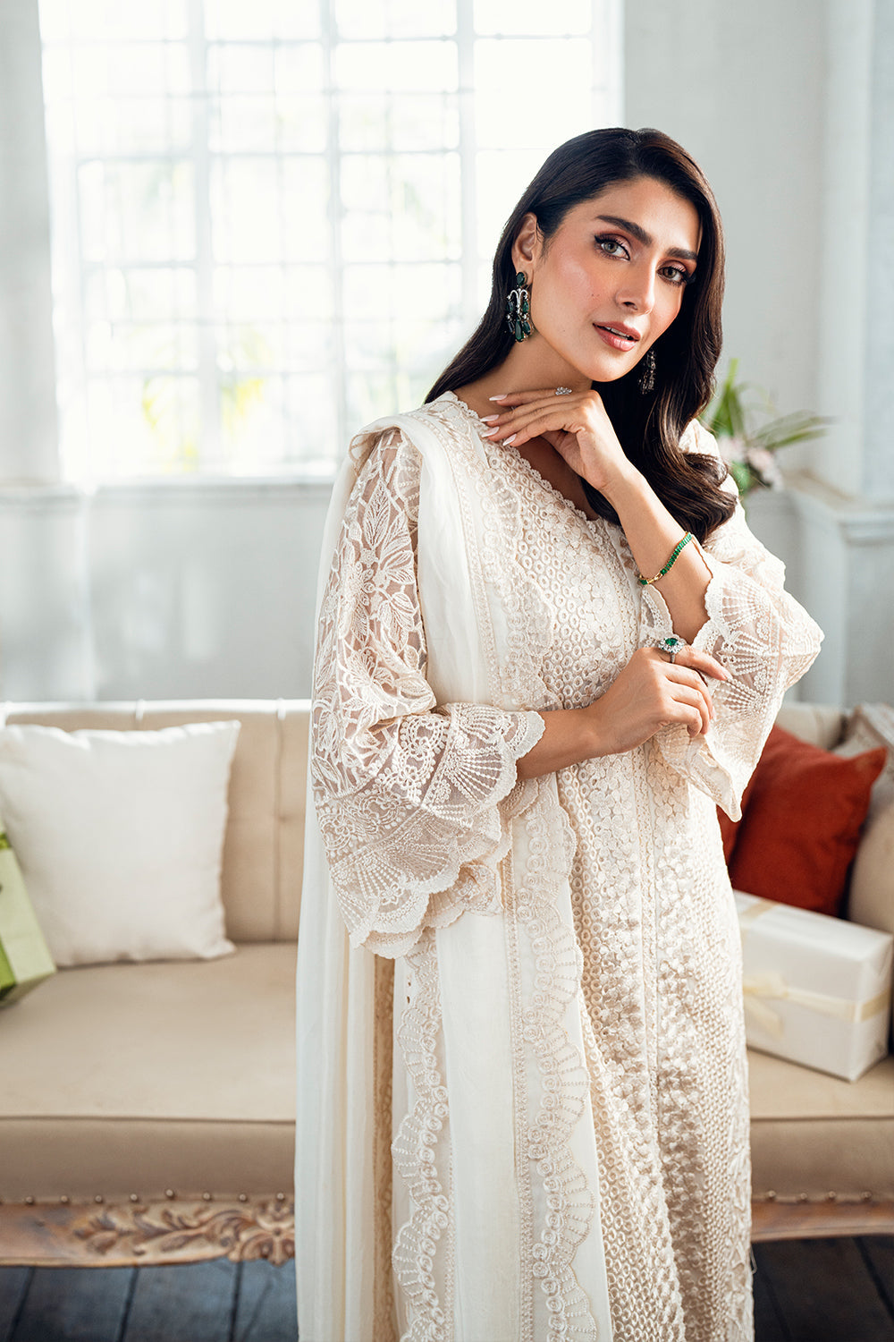 Azure | Luxe Formals | Ethereal Pearl - by Libasekhas UK - Registered Vendor of : Azure - 100% Original Designer Dress