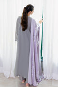 Cross Stitch | Cotton Satin 25 | ETHEREAL VEIL - by Libasekhas UK - Registered Vendor of : Cross Stitch - 100% Original Designer Dress