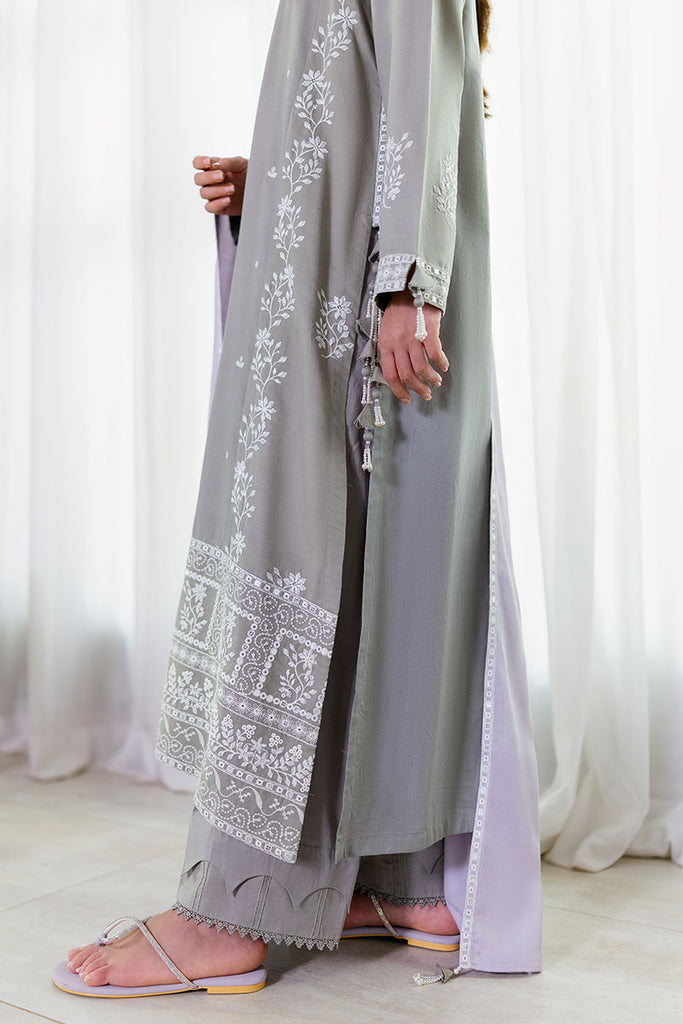 Cross Stitch | Cotton Satin 25 | ETHEREAL VEIL - by Libasekhas UK - Registered Vendor of : Cross Stitch - 100% Original Designer Dress