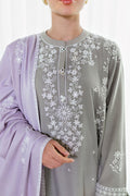 Cross Stitch | Cotton Satin 25 | ETHEREAL VEIL - by Libasekhas UK - Registered Vendor of : Cross Stitch - 100% Original Designer Dress