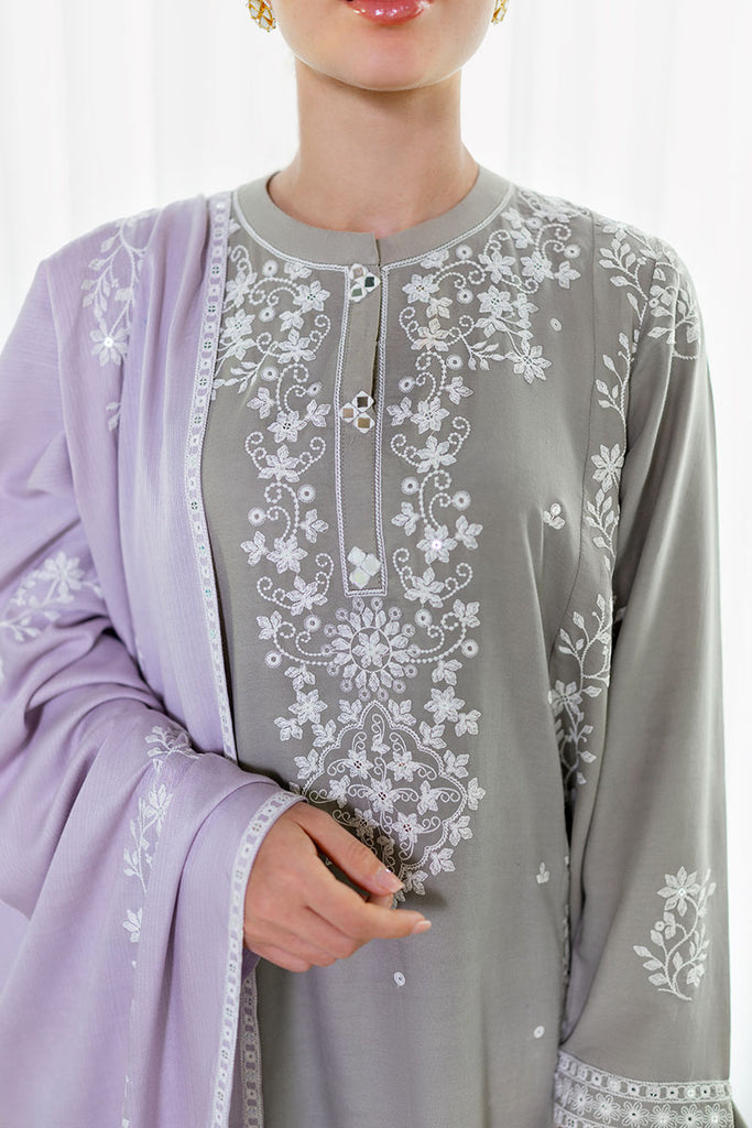 Cross Stitch | Cotton Satin 25 | ETHEREAL VEIL - by Libasekhas UK - Registered Vendor of : Cross Stitch - 100% Original Designer Dress