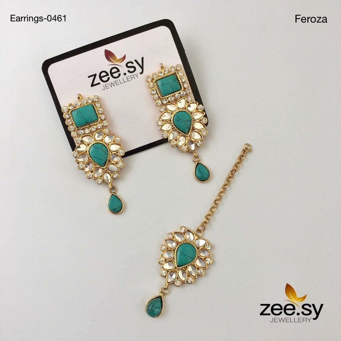Earrings-0461 - by - Libasekhas UK - Registered Vendor of : Zeesy - 100% Original Designer Dresss