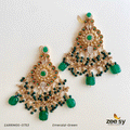 Earrings-0753 - by - Libasekhas UK - Registered Vendor of : Zeesy - 100% Original Designer Dresss
