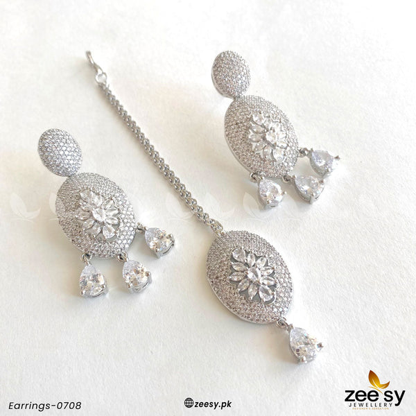 Earrings-0708 - by - Libasekhas UK - Registered Vendor of : Zeesy - 100% Original Designer Dresss
