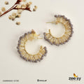 Earrings-0736 - by - Libasekhas UK - Registered Vendor of : Zeesy - 100% Original Designer Dresss