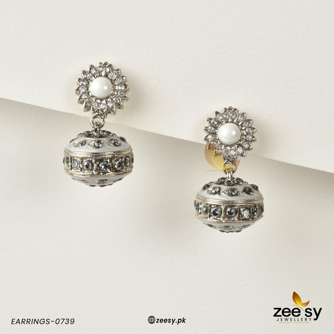 Earrings-0739 - by - Libasekhas UK - Registered Vendor of : Zeesy - 100% Original Designer Dresss