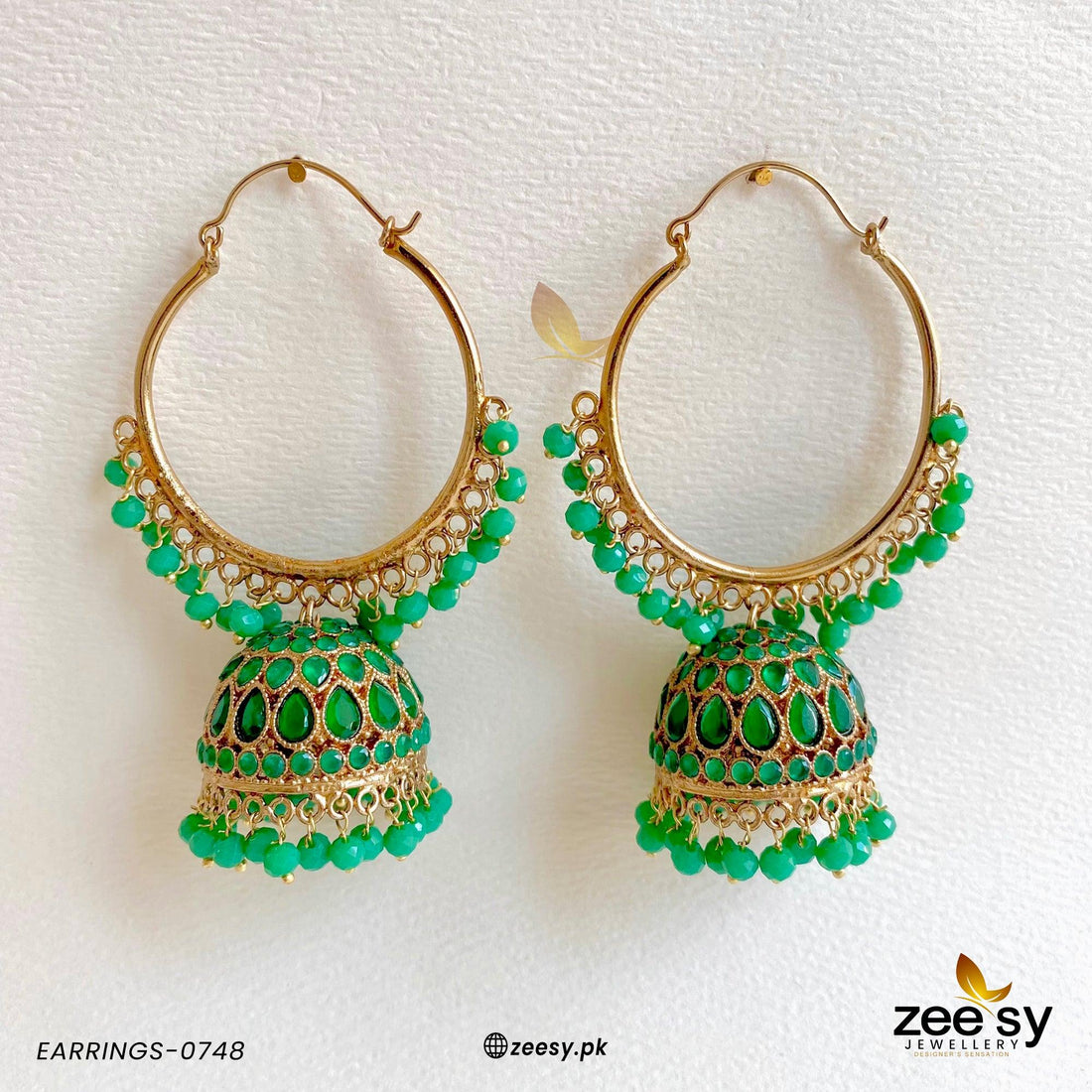 Earrings-0748 - by - Libasekhas UK - Registered Vendor of : Zeesy - 100% Original Designer Dresss