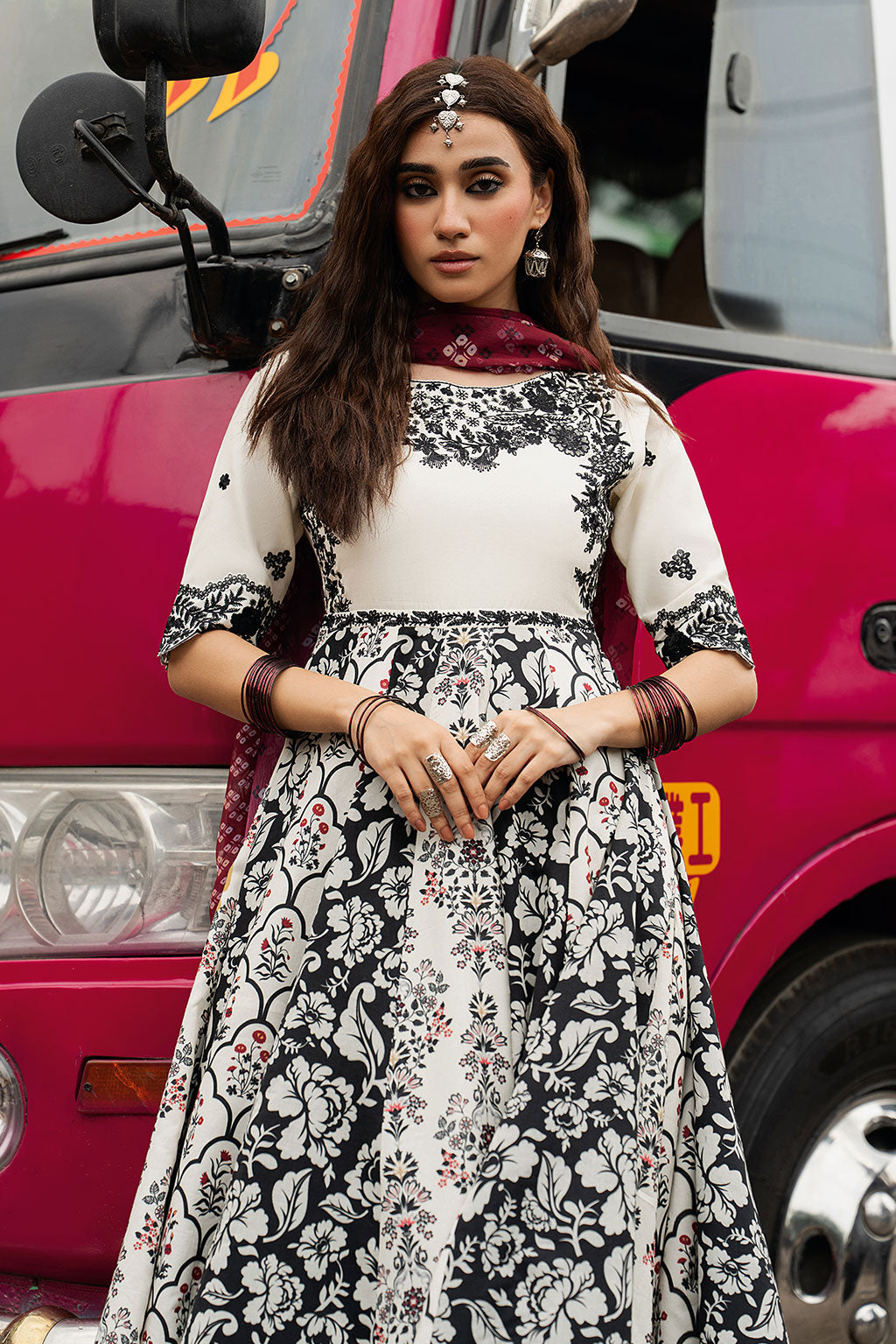 Shagna | Ed Dopahar | SP-101 (ADA) - by Libasekhas - Registered Vendor of : Shagna - 100% Original Designer Dress