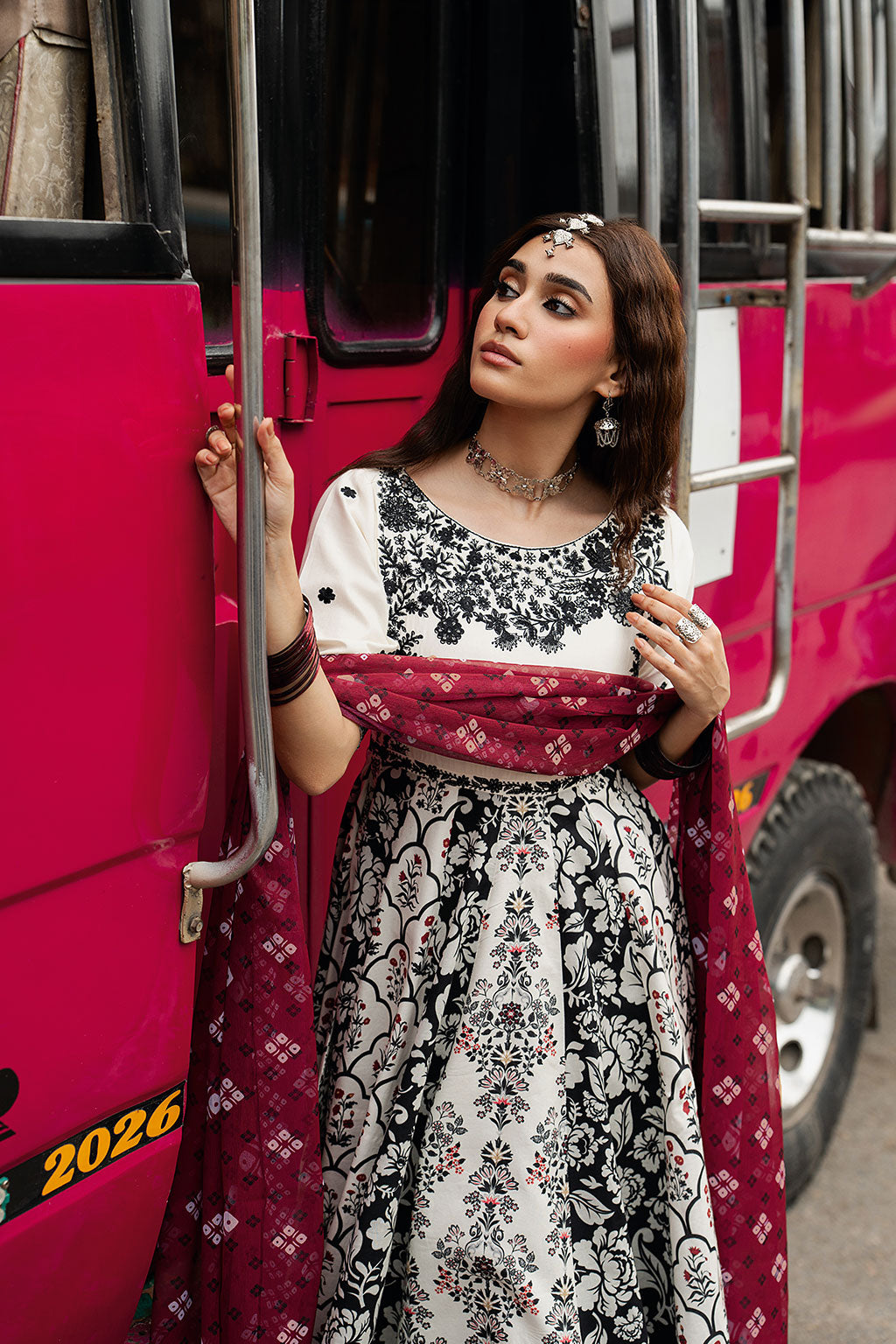 Shagna | Ed Dopahar | SP-101 (ADA) - by Libasekhas - Registered Vendor of : Shagna - 100% Original Designer Dress