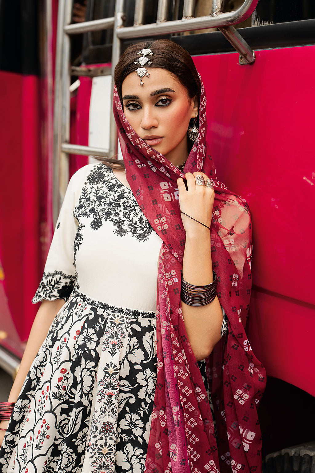Shagna | Ed Dopahar | SP-101 (ADA) - by Libasekhas - Registered Vendor of : Shagna - 100% Original Designer Dress