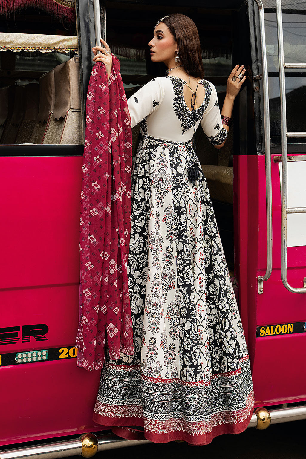 Shagna | Ed Dopahar | SP-101 (ADA) - by Libasekhas - Registered Vendor of : Shagna - 100% Original Designer Dress