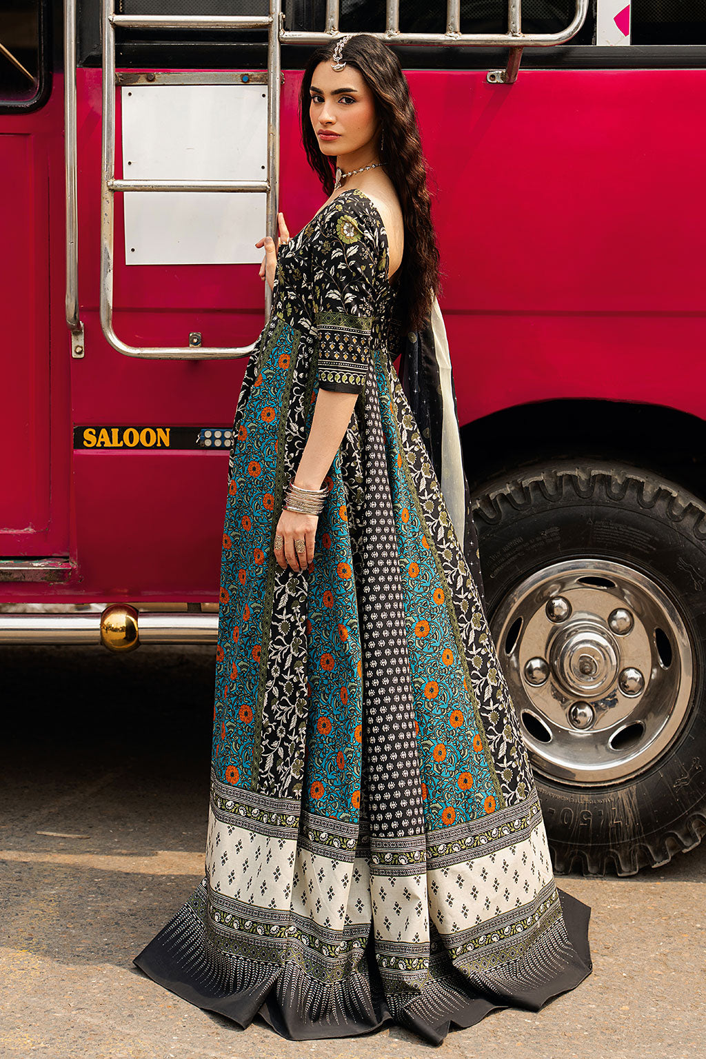 Shagna | Ed Dopahar | SP-102 (NIGHA) - by Libasekhas - Registered Vendor of : Shagna - 100% Original Designer Dress