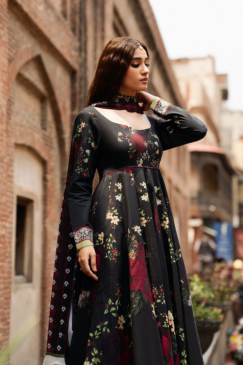 Shagna | Ed Dopahar | SP-106 (KALI RAAT) - by Libasekhas - Registered Vendor of : Shagna - 100% Original Designer Dress