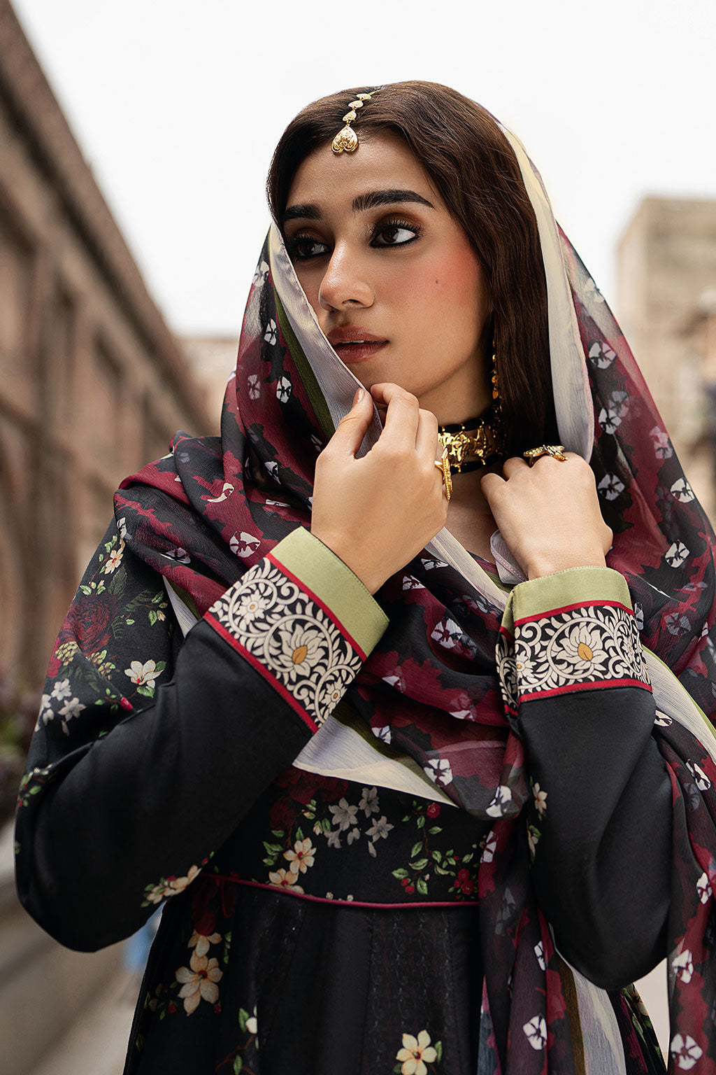 Shagna | Ed Dopahar | SP-106 (KALI RAAT) - by Libasekhas - Registered Vendor of : Shagna - 100% Original Designer Dress