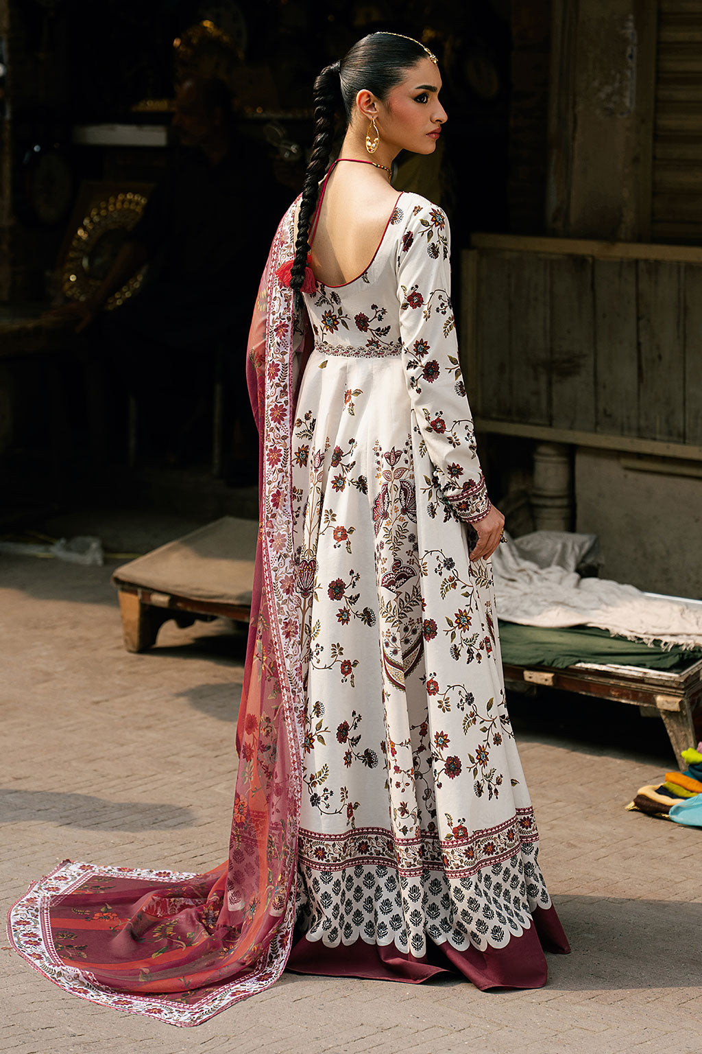 Shagna | Ed Dopahar | SP-105 (SITARA) - by Libasekhas - Registered Vendor of : Shagna - 100% Original Designer Dress