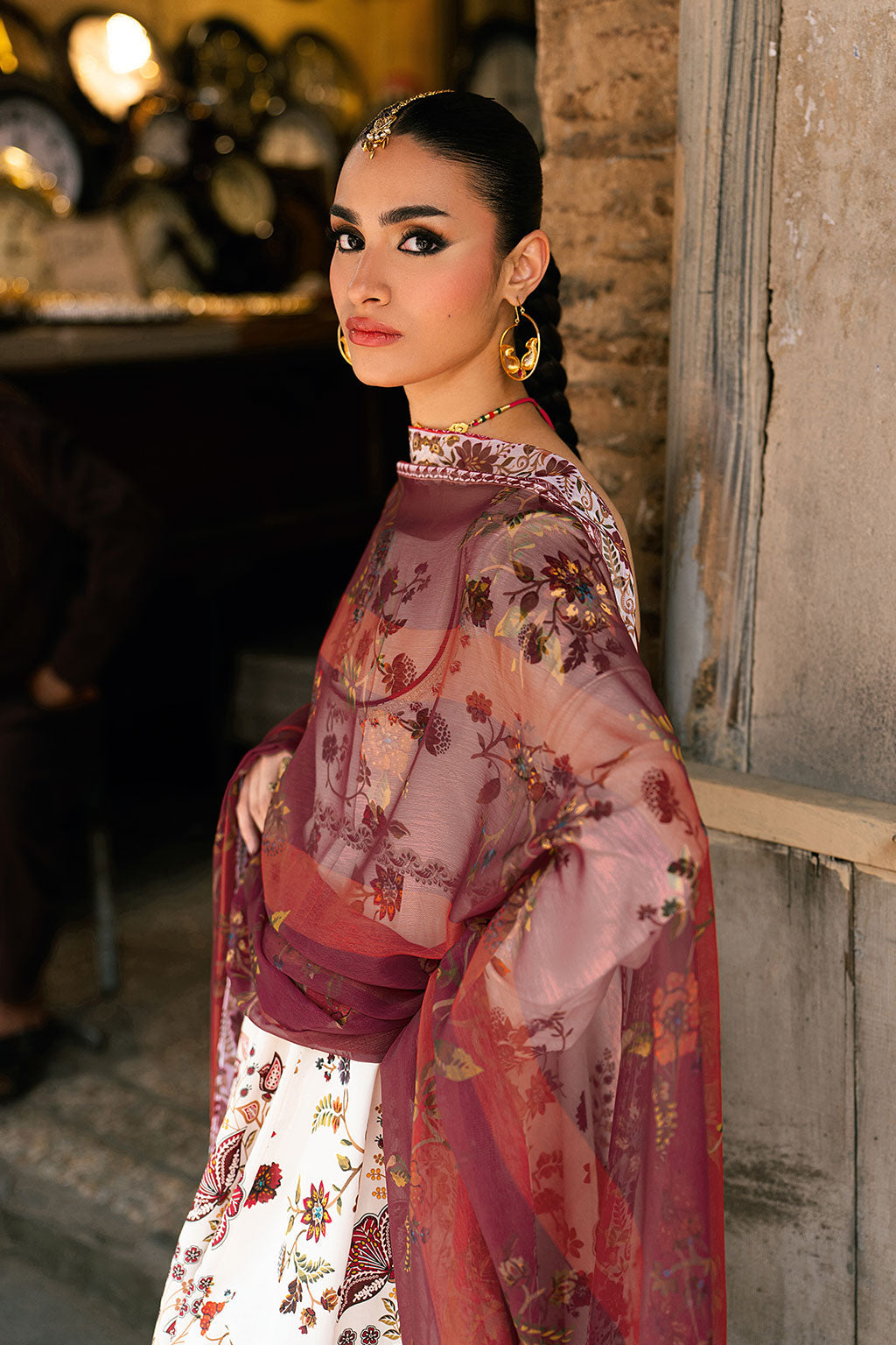Shagna | Ed Dopahar | SP-105 (SITARA) - by Libasekhas - Registered Vendor of : Shagna - 100% Original Designer Dress