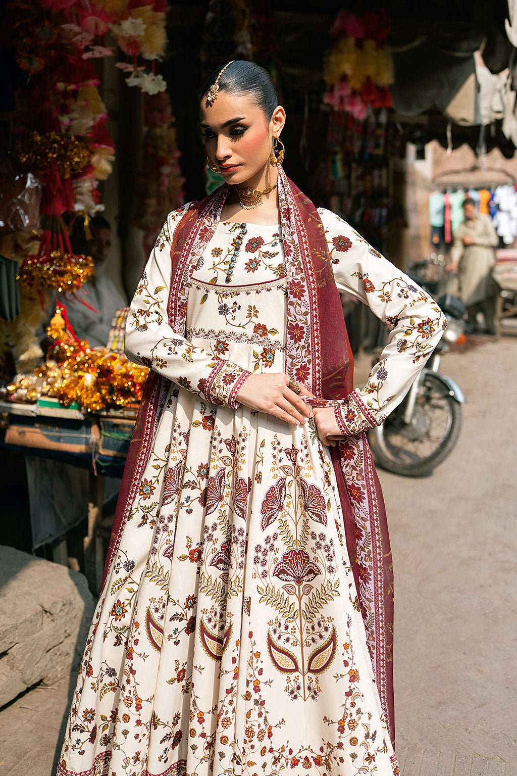 Shagna | Ed Dopahar | SP-105 (SITARA) - by Libasekhas - Registered Vendor of : Shagna - 100% Original Designer Dress