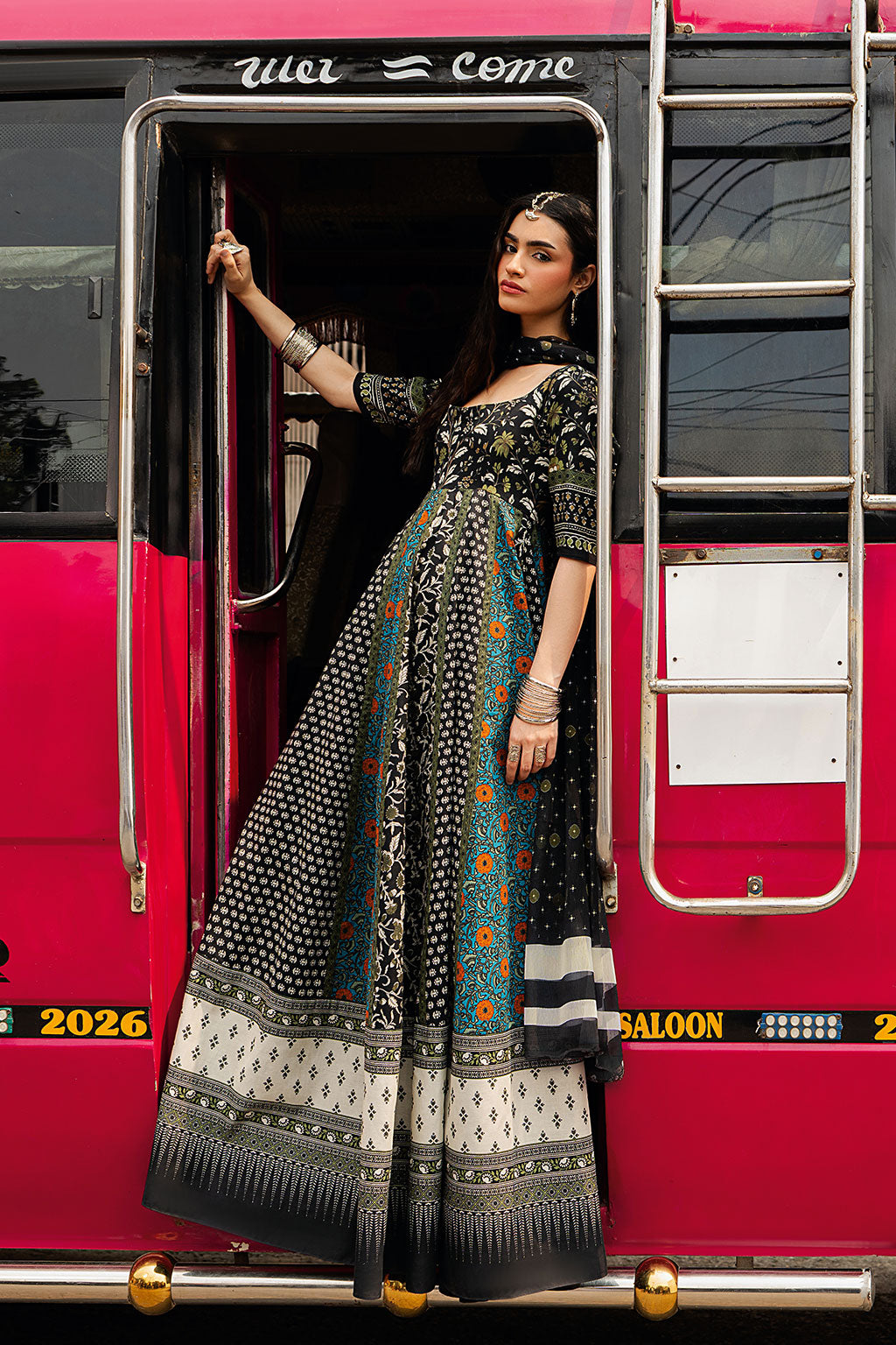 Shagna | Ed Dopahar | SP-102 (NIGHA) - by Libasekhas - Registered Vendor of : Shagna - 100% Original Designer Dress