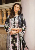 Elaf Premium | Print Chikankari 24 | ECT-05B WILD FLOWER - by - Libasekhas UK - Registered Vendor of : Elaf Premium - 100% Original Designer Dresss