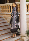 Elaf Premium | Print Chikankari 24 | ECT-05B WILD FLOWER - by - Libasekhas UK - Registered Vendor of : Elaf Premium - 100% Original Designer Dresss