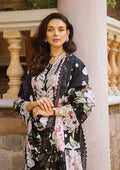 Elaf Premium | Print Chikankari 24 | ECT-05B WILD FLOWER - by - Libasekhas UK - Registered Vendor of : Elaf Premium - 100% Original Designer Dresss