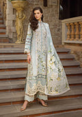 Elaf Premium | Print Chikankari 24 | ECT-05A WATERLILLY - by - Libasekhas UK - Registered Vendor of : Elaf Premium - 100% Original Designer Dresss