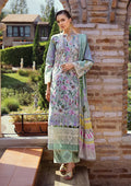 Elaf Premium | Print Chikankari 24 | ECT-03B OAK MIST - by - Libasekhas UK - Registered Vendor of : Elaf Premium - 100% Original Designer Dresss
