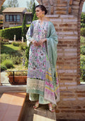 Elaf Premium | Print Chikankari 24 | ECT-03B OAK MIST - by - Libasekhas UK - Registered Vendor of : Elaf Premium - 100% Original Designer Dresss