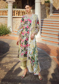 Elaf Premium | Print Chikankari 24 | ECT-01B CHARM - by - Libasekhas UK - Registered Vendor of : Elaf Premium - 100% Original Designer Dresss