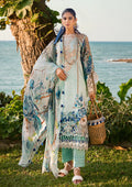 Elaf Premium | Signature Embroidered Lawn 24 | ESL-07B HEAVEN'S MIST - by - Libasekhas UK - Registered Vendor of : Elaf Premium - 100% Original Designer Dresss