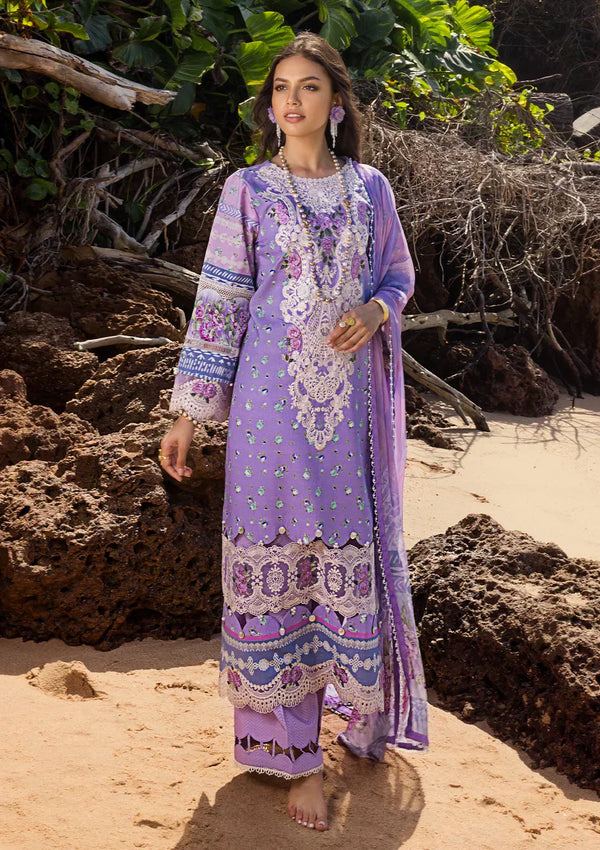 Elaf Premium | Signature Embroidered Lawn 24 | ESL-04A MADEMOISELLE - by - Libasekhas UK - Registered Vendor of : Elaf Premium - 100% Original Designer Dresss