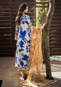 Elaf Premium | Signature Embroidered Lawn 24 | ESL-01A OPRAH - by - Libasekhas UK - Registered Vendor of : Elaf Premium - 100% Original Designer Dresss