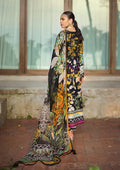 Elaf Premium | Signature Embroidered Lawn 24 | ESL-08B NIGHTFALL - by - Libasekhas UK - Registered Vendor of : Elaf Premium - 100% Original Designer Dresss