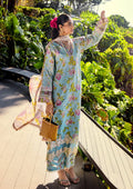 Elaf Premium | Signature Embroidered Lawn 24 | ESL-05A STARLIT HARMONY - by - Libasekhas UK - Registered Vendor of : Elaf Premium - 100% Original Designer Dresss