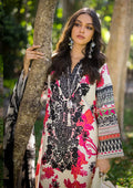 Elaf Premium | Signature Embroidered Lawn 24 | ESL-01B CLAUDIA - by - Libasekhas UK - Registered Vendor of : Elaf Premium - 100% Original Designer Dresss