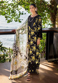 Elaf Premium | Signature Embroidered Lawn 24 | ESL-06A ECLIPSED DREAM - by - Libasekhas UK - Registered Vendor of : Elaf Premium - 100% Original Designer Dresss