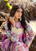 Elaf Premium | Signature Embroidered Lawn 24 | ESL-04B ENCHANTMENT - by - Libasekhas UK - Registered Vendor of : Elaf Premium - 100% Original Designer Dresss