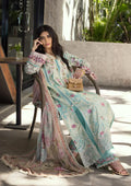 Elaf Premium | Signature Embroidered Lawn 24 | ESL-02B PEARLY ESSENCE - by - Libasekhas UK - Registered Vendor of : Elaf Premium - 100% Original Designer Dresss