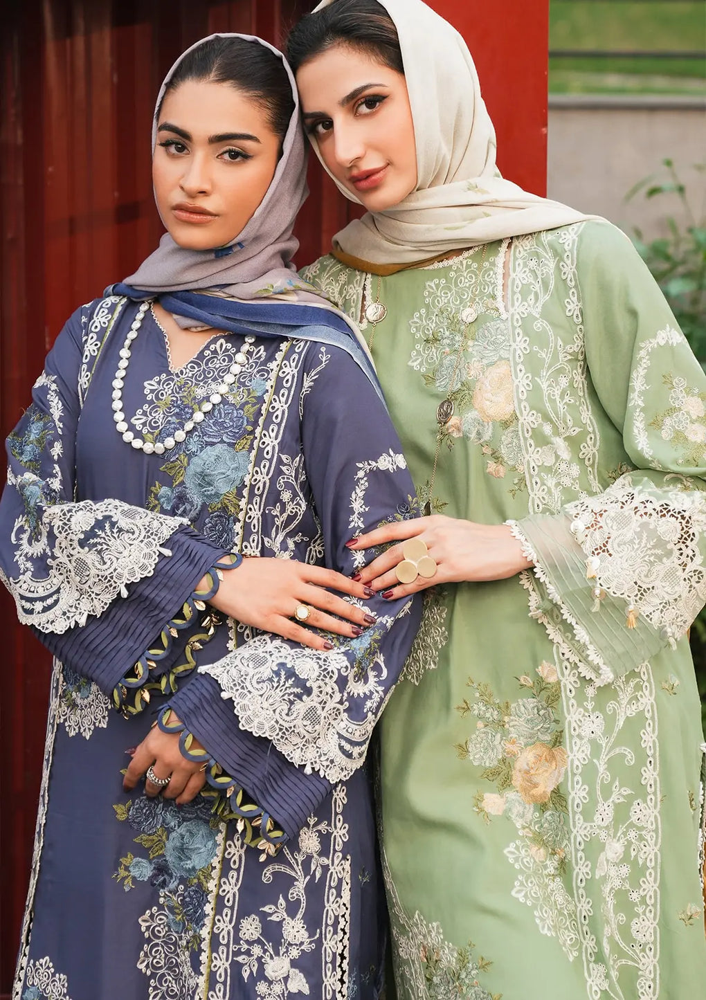 Elaf Premium | Winter Pashmina Shawl Collection | EPW-4A Secret Serenade - by - Libasekhas UK - Registered Vendor of : Elaf Premium - 100% Original Designer Dresss