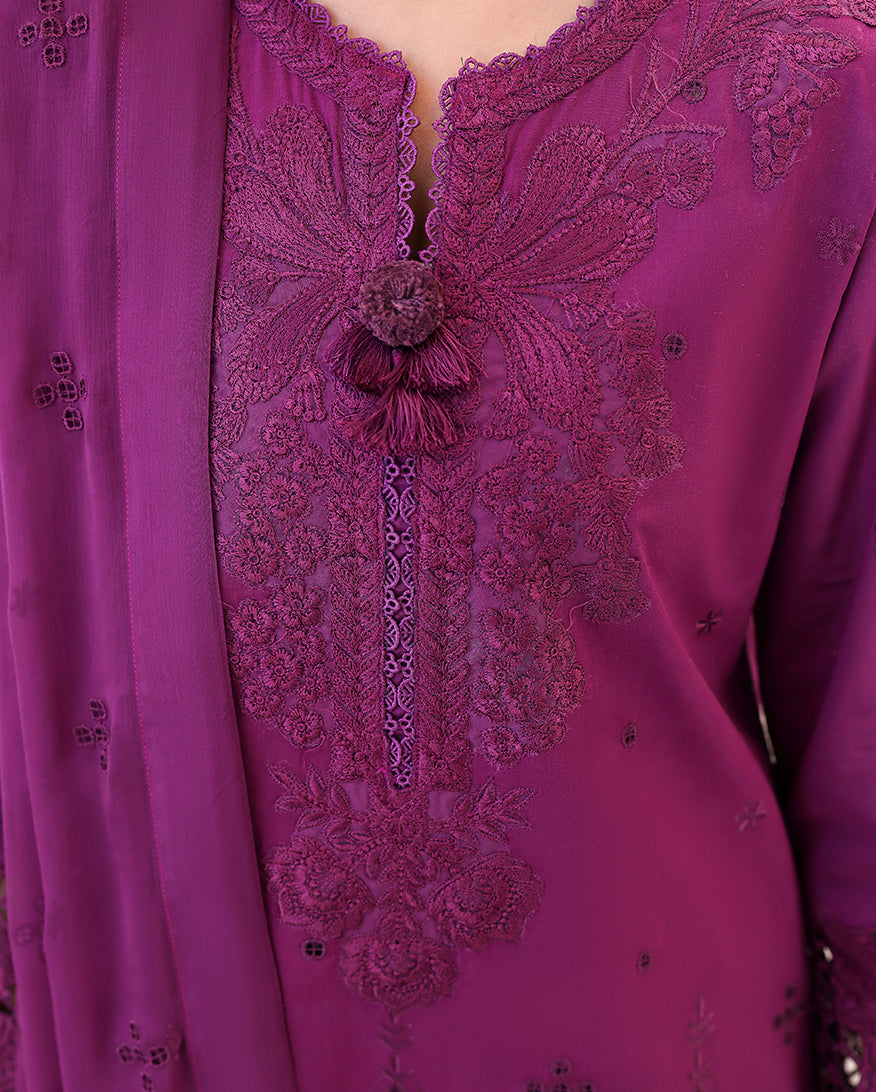 Roheenaz | Veil of Summer Chikankari | Elan Bloom - by Libasekhas UK - Registered Vendor of : Roheenaz - 100% Original Designer Dress
