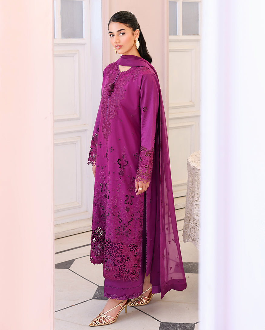 Roheenaz | Veil of Summer Chikankari | Elan Bloom - by Libasekhas UK - Registered Vendor of : Roheenaz - 100% Original Designer Dress