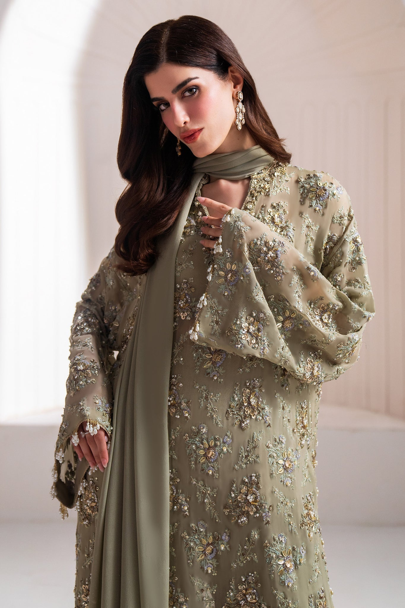 Elan | Elitarie Wedding Formals | CLARTÃ (EP-21215) - by - Libasekhas UK - Registered Vendor of : Elan - 100% Original Designer Dresss