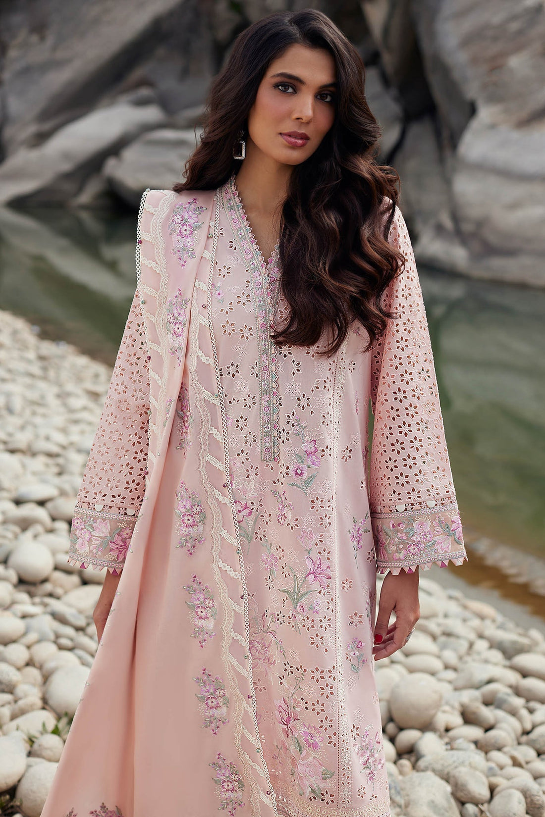 Elan | Lawn24 | AIREEN (EL24-09 A) - by - Libasekhas UK - Registered Vendor of : Elan - 100% Original Designer Dresss